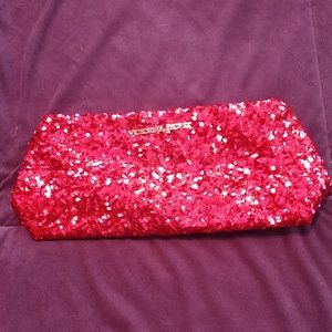 Victoria's Secret Bags - Victoria's Secret Pink Sequin Evening Bag Victoria's Secret Bags - Victoria's Secret Pink Sequin Evening Bag